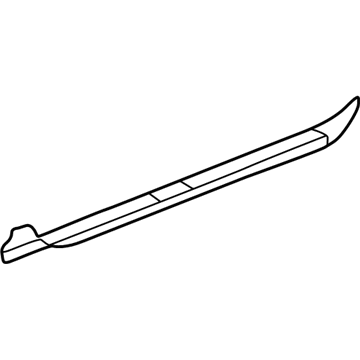 GM 22719927 Plate Asm-Rear Compartment Sill Trim