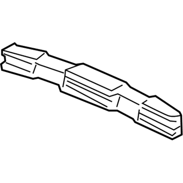 Honda 71570-SDA-A00 Absorber, RR. Bumper