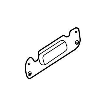 Nissan H4350-6LBMH Bracket-Trunk Lid