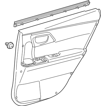 Toyota 67630-12N90-C1 Door Trim Panel