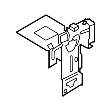 Ford ML3Z-1504604-B HINGE ASY - CENTER ARMREST
