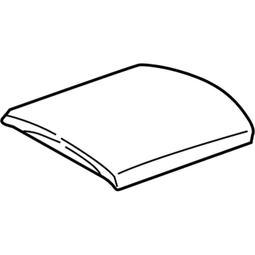 BMW 52-20-7-440-622 LID ARMREST COMFORT LEATHER