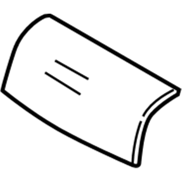 BMW 52-20-7-407-705 COVER PANEL TRIM FRONT