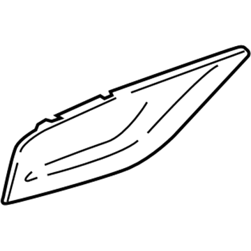 BMW 52-20-7-407-691 TRIM COVER, ARMREST, SIDE, L