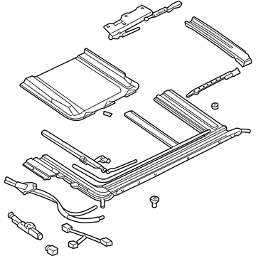 Kia 8160038020BT Sunroof Assembly