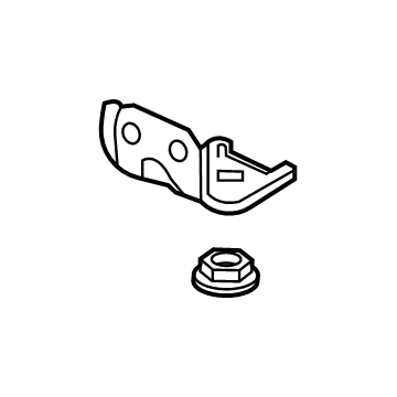 Honda 74171-TG7-A00 Bracket, Radiator Mounting (Upper)