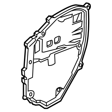 Lexus 67831-48071 Cover, FR Door SERVI