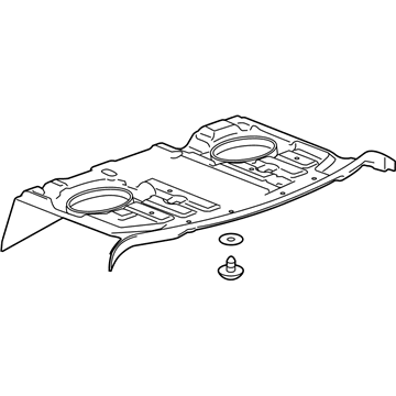 GM 23478897 Lower Trim