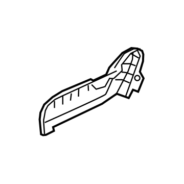 Hyundai 88291-J9000-NNB Shield Cover-FR Seat OTR, RH