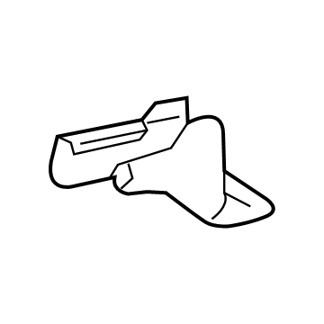 Lexus 72138-53050-C0 Cover, Seat Track Bracket