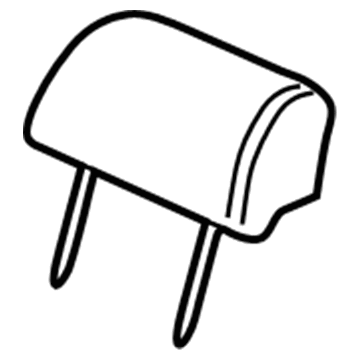 BMW 52-10-8-158-711 Headrest Leather