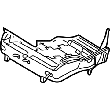 BMW 52-10-8-150-883 Seat Frame