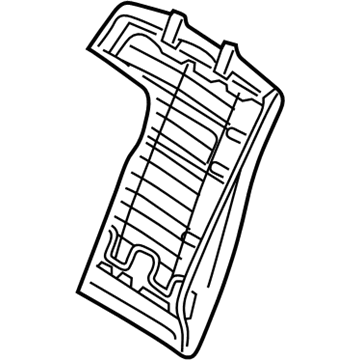 BMW 52-10-8-200-321 Backrest Frame
