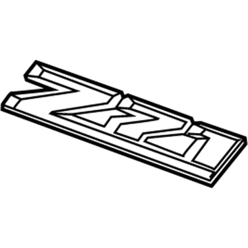 GM 23172677 Nameplate