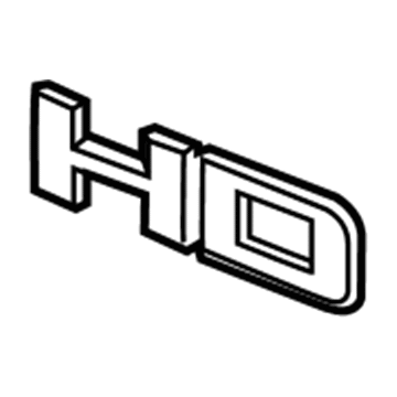 GM 23229822 Nameplate