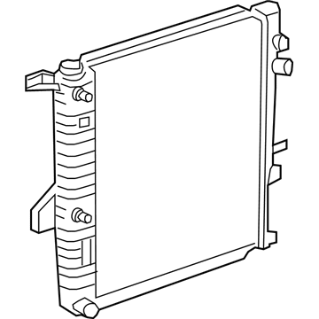 Ford 8L2Z-8005-A Radiator Assembly