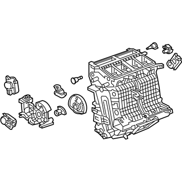GM 39121519 AC & Heater Case