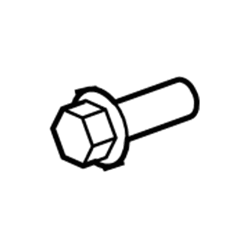 Mopar 6104336AA Screw-HEXAGON FLANGE Head