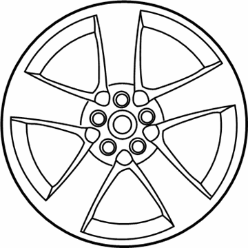 Mopar 1DP88SZ0AB Wheel-Aluminum