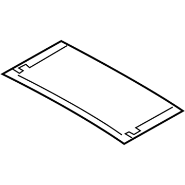 BMW 54-10-7-293-462 Supended Headliner, Rear