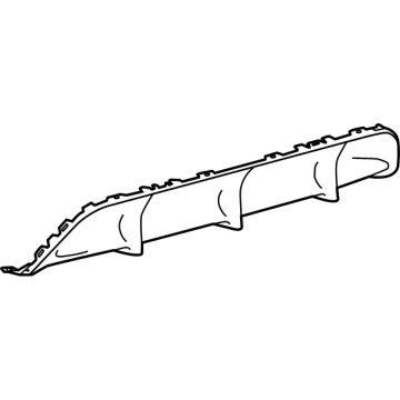 Lexus 52453-24020 Guard, RR Bumper, Ct