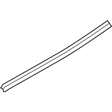 Nissan 82835-6MA0B Seal Rubber-Rear Door, LH