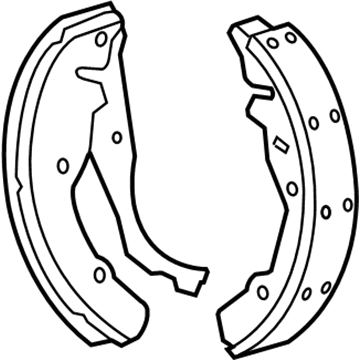 Mopar 5114182AA *SHOEKIT-Drum