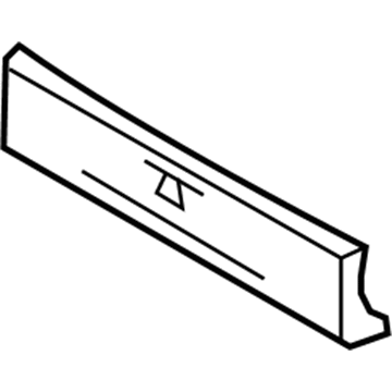 Infiniti 96210-5ZA0A Bracket-Licence Plate