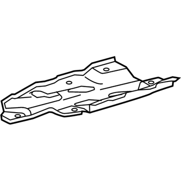 Toyota 12121-47020 Oil Pan Baffle