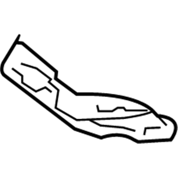 Lexus 64705-50021 Guard Sub-Assy, Spare Wheel