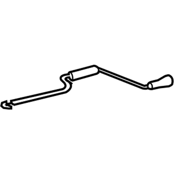 Lexus 09113-50010 Handle, Jack