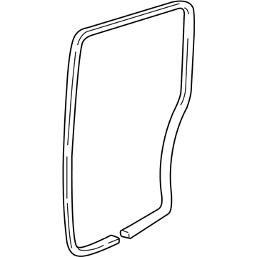 GM 10449199 Weatherstrip On Body