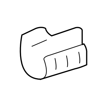 Lexus 61667-14030 SPACER, Quarter Panel