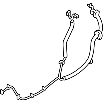Nissan 24126-3KA0A Harness-Door, Rear