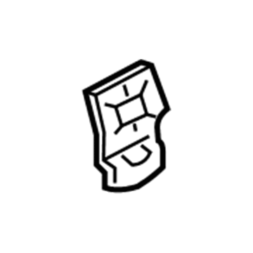 GM 11547339 Belt Molding Clip