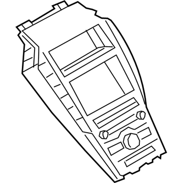 Ford HP5Z-19980-BV Radio Bezel