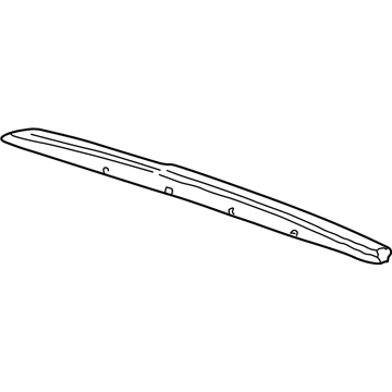 Mopar 55076626AC Pad-Rear Bumper