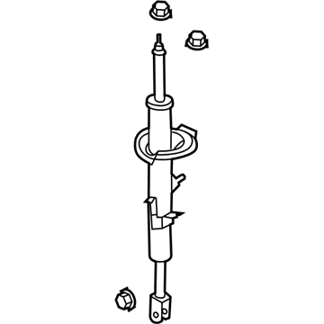 Infiniti E6A10-1A36A ABSORBER Kit - Shock, Front