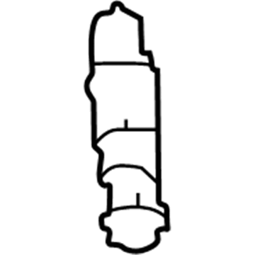 BMW 54-12-8-239-433 Water Outlet Hose Front