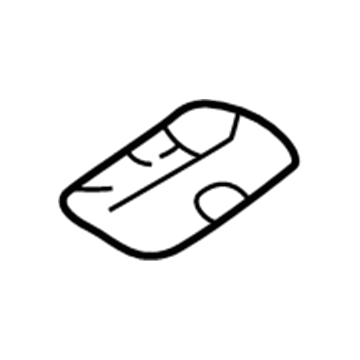 BMW 54-13-8-246-025 Right Sliding Piece