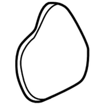 GM 10336049 Grille-Radio Front Side Door Speaker *Gray R