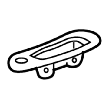 GM 10435225 BEZEL, Door Window