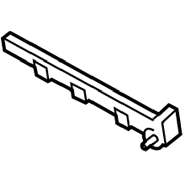 Infiniti 85222-3JA0A Bracket - Rear Bumper Side, RH