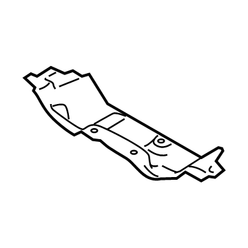 BMW 51-48-8-071-591 Heat Insulator Floor Panel Trunk