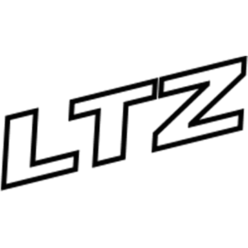 GM 15265231 Nameplate