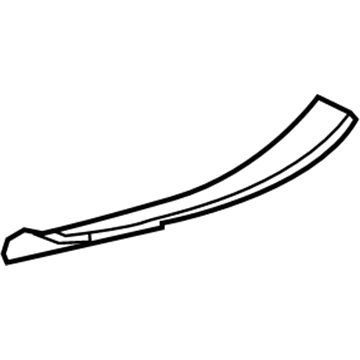 Lexus 67917-33121-A1 Plate, Rear Door Scuff
