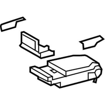 Toyota 72830-60D12-A5 Armrest Assembly