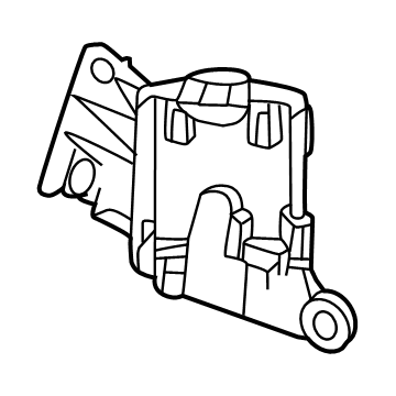 Lexus 88161-0E020 BRACKET, BLIND SPOT