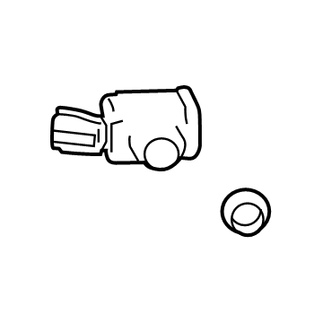 Lexus 89341-K0060-P7 SENSOR, ULTRASONIC