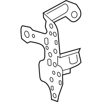 Toyota 86211-02450 AM/FM CD Mount Bracket